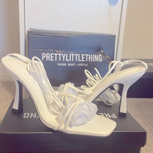 PrettyLittleThing Square Sandal - 3in - Picture 3 of 4